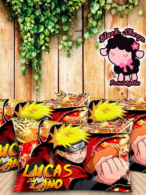 Almofada personalizada 15 cm naruto