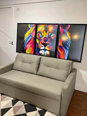 Quadro leão da tribo de judá