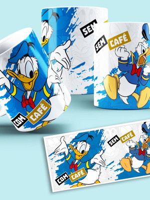 Caneca com café sem café
