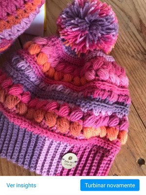 Gorro infantil até 7 anos