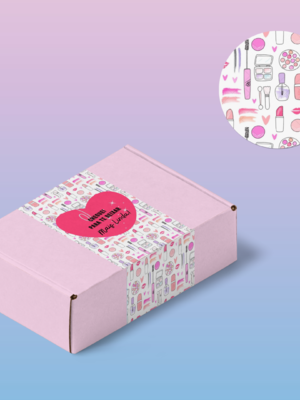 Cinta em adesivo para personalizar caixa, produtos ou envios