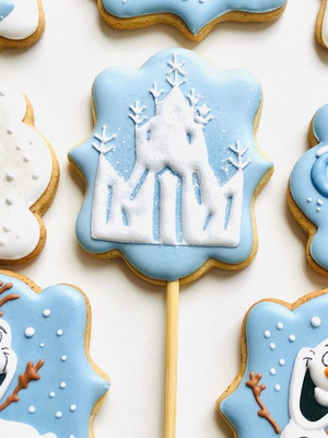 Biscoito decorado frozen 2