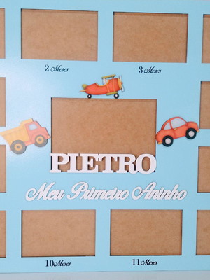 Quadro primeiro ano do bebê