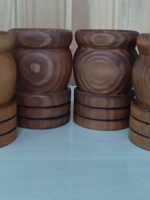 Castiçal pilar envelhecido