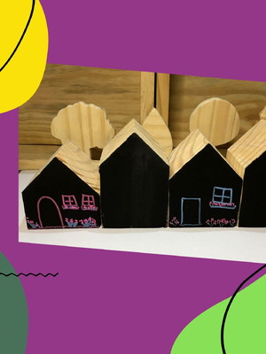 4 mini casinhas