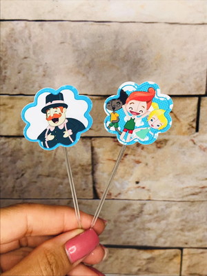 Topper para docinhos aniversário mundo bita