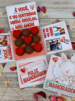 Caixa explosão dia dos namorados