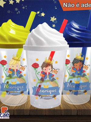 Copo chantilly personalizado pequeno príncipe mod. 2- 500 ml