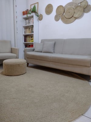 Tapete redondo sisal 2m