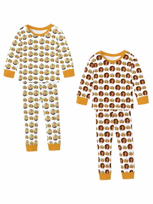 Kit 2 pijamas inverno casal personalizado com foto chopp