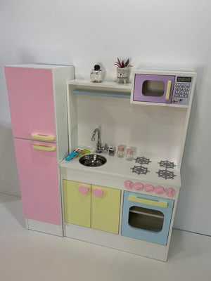 Cozinha de brinquedo em mdf