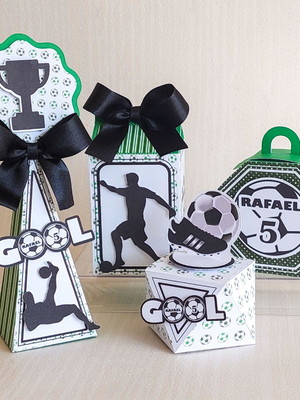 Kit festa futebol 20 itens