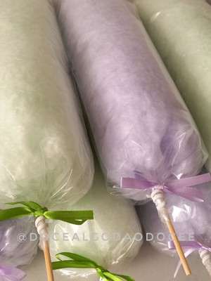 Algodão doce tradicional
