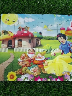Quebra cabeça personalizado branca de neve