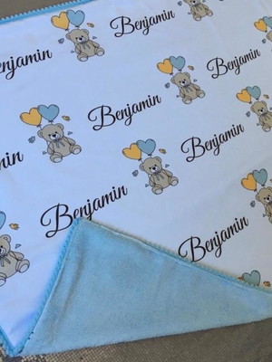 Canga toalha infantil personalizada
