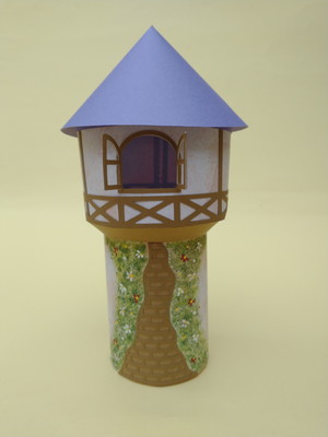 Centro de mesa - rapunzel