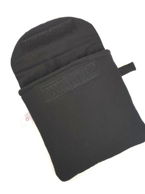 Capa porta mouse case para mouse preto liso *