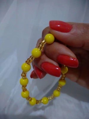 Pulseira amarela