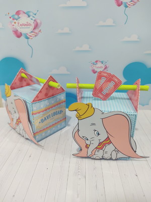 Passa canudo 3d - dumbo