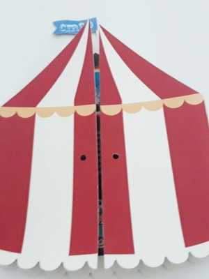 Cardápio tenda circo