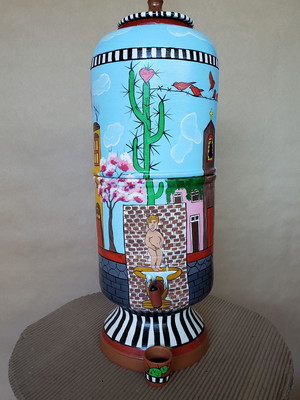 Filtro de barro personalizado- 2velas - 8litros