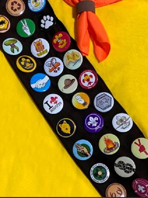 Escoteiro - button 2,5 ou 3,8 cm (alfinete) 30 modelos