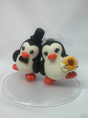 Pinguins para casamento