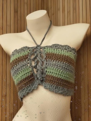 Top / cropped crochê
