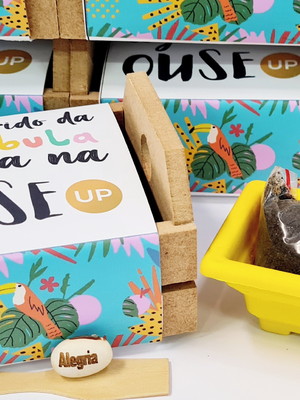 Kit cultivo com cinta e semente gravada