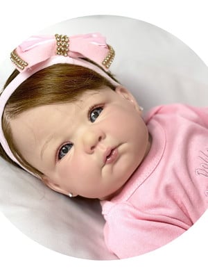 Bebe reborn promoção corpinho inteiro. enxoval completo