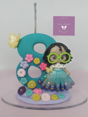 Vela encanto mirabel número 8