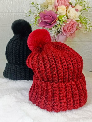 Gorro de crochê