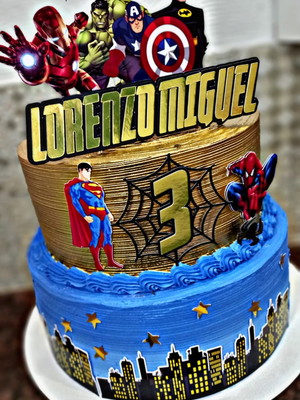 Arquivo de corte topo de bolo vingadores