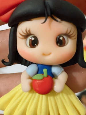 Apliques bonequinhas e princesas para laços