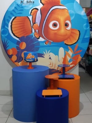 Locação kit pegue e monte nemo.