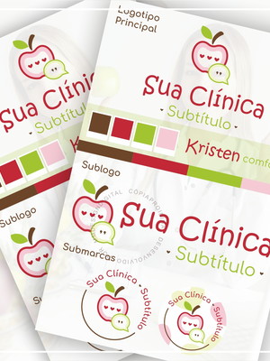 Kit identidade visual - pré pronta nutricionista