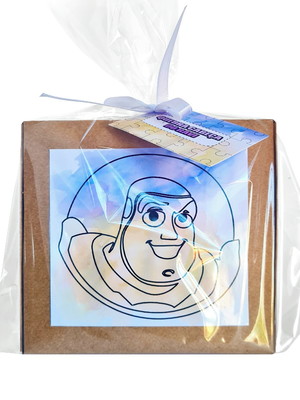 Kit quebra cabeça mdf 5 peças com tintas e pincel - buzz