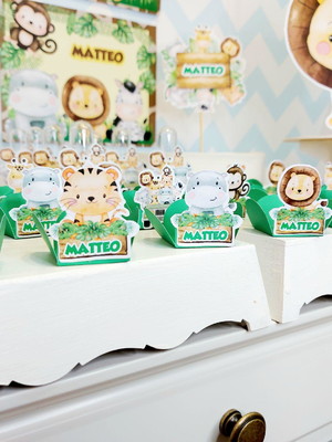 50 forminhas safari