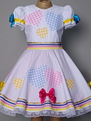 Vestido noivinha junina