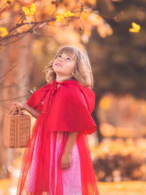 Vestido chapeuzinho vermelho