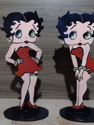Kit display de mesa em mdf betty boop