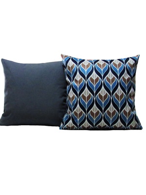 Capas para almofadas veludo 40x40 conjunto 2 peças