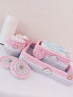 Kit higiene bebê 4 peças