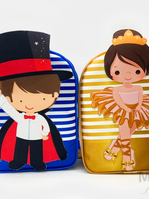10 mochila 3d circo