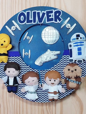 Enfeite do luke skywalker com led