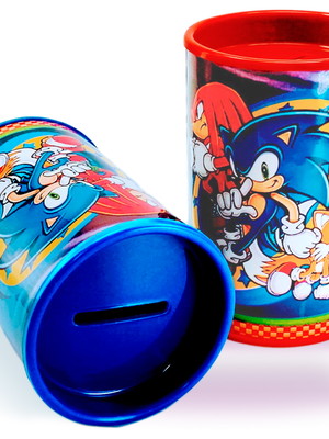 Cofrinho personalizado sonic