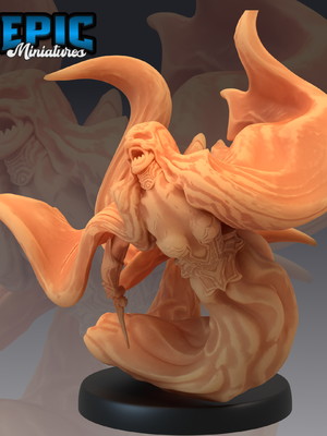 Miniatura castle of terror rpg d&d specter swooping