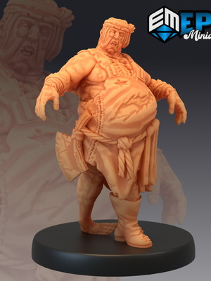 Miniatura castle of terror rpg d&d zombie butcher