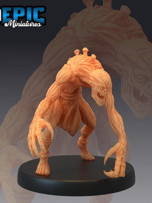 Miniatura castle of terror rpg d&d ghoul spine