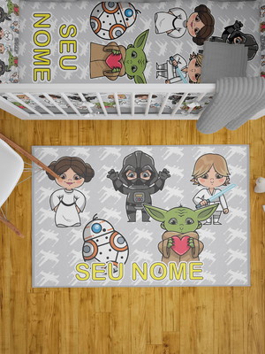 Kit berço star wars personalizado